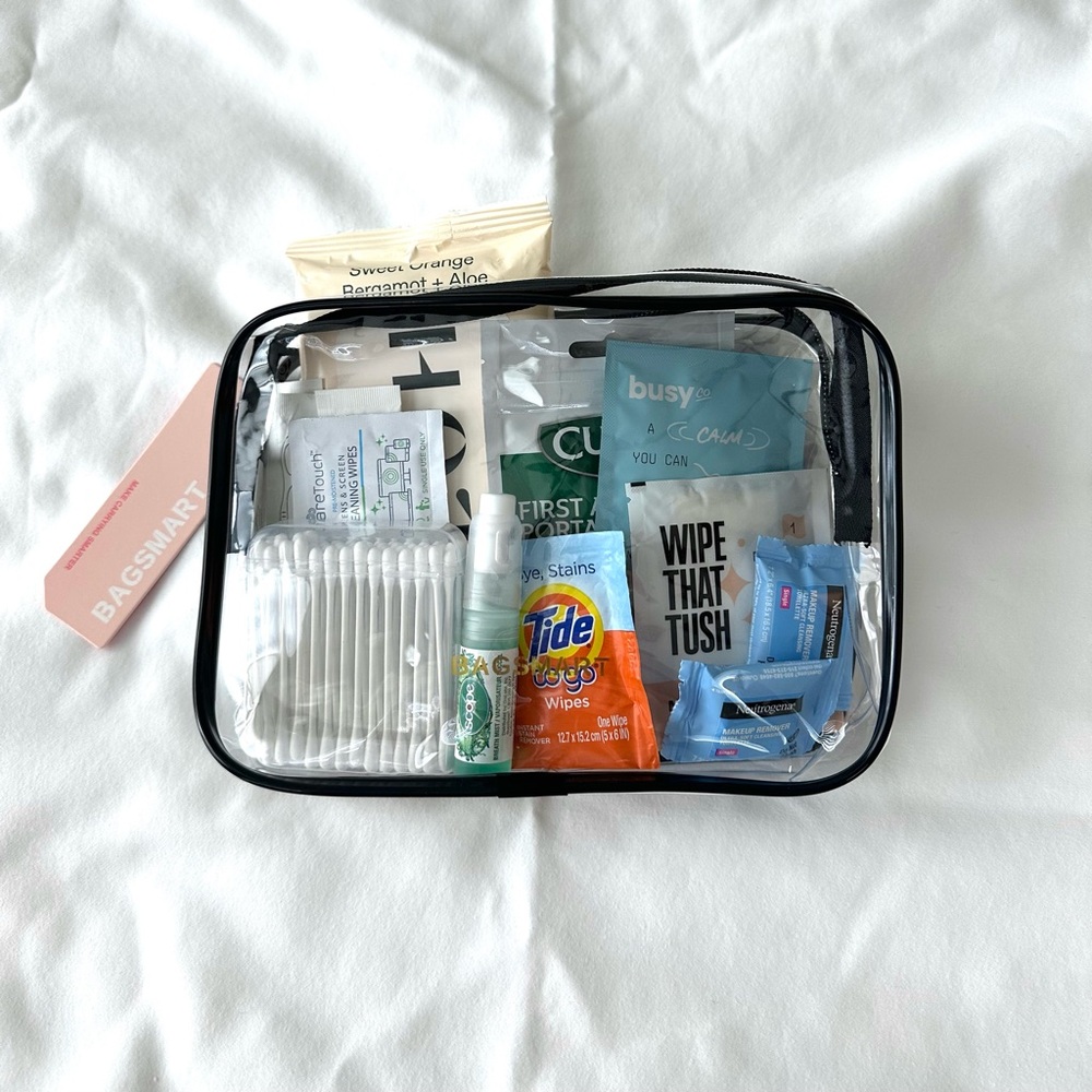Just the essentials travel kit / wedding kit
